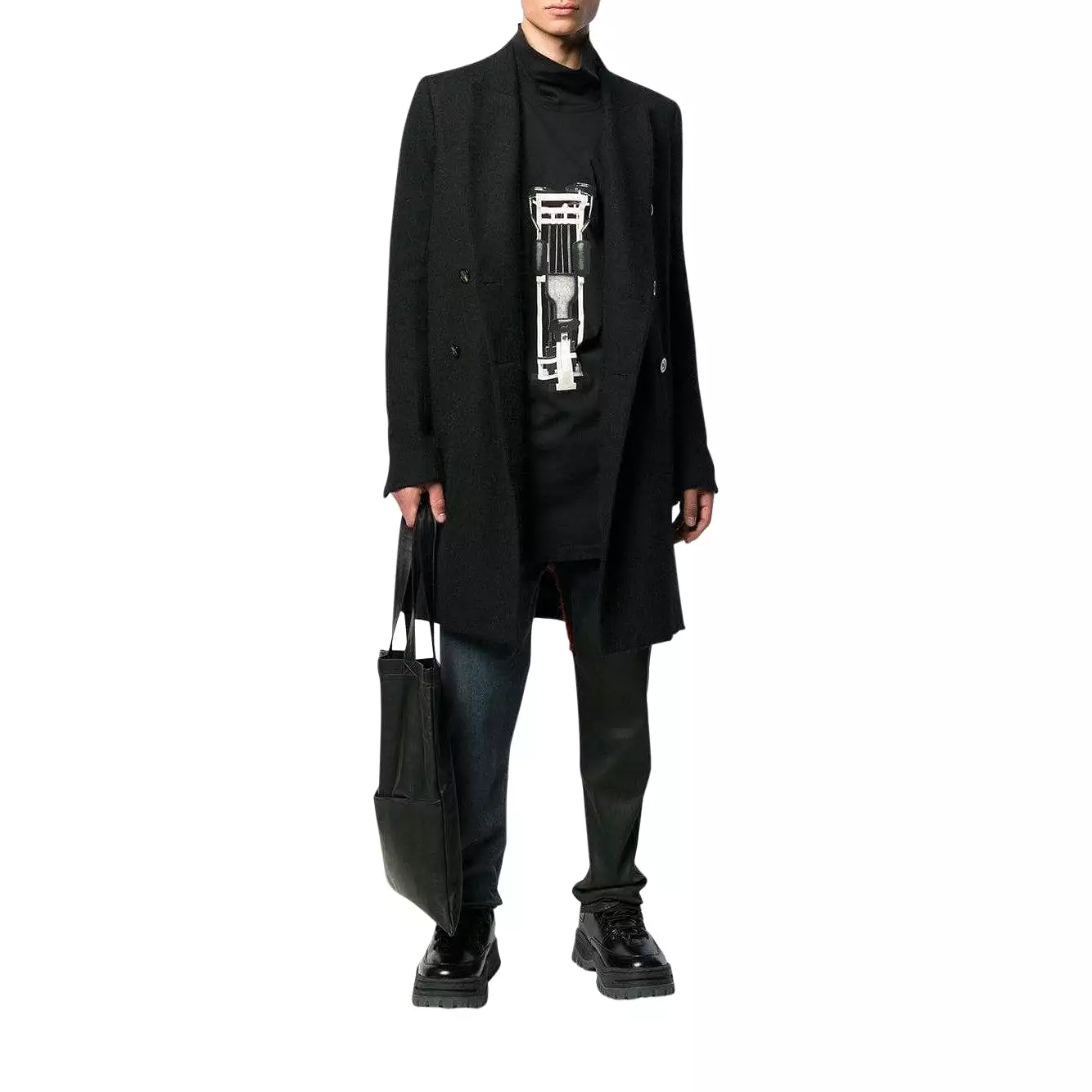 Rick Owens DRKSHDW Long Sleeve Surf Tee