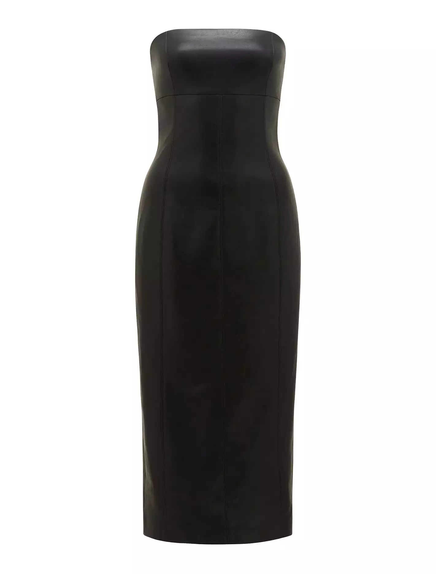 Sabrina Pu Strapless Midi Dress