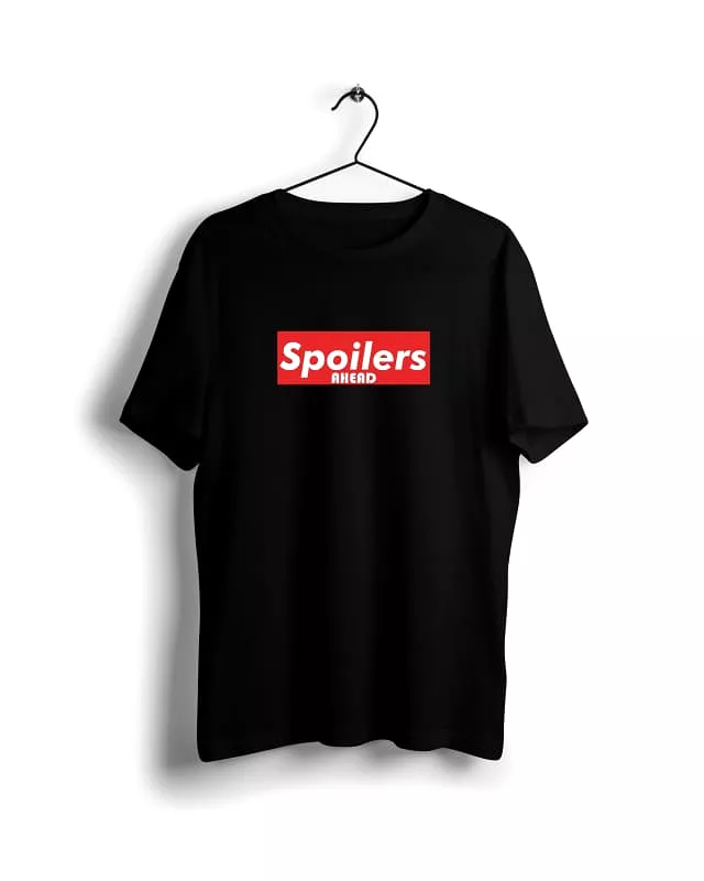 Spoilers Ahead  - Digital Graphics Basic T-shirt black