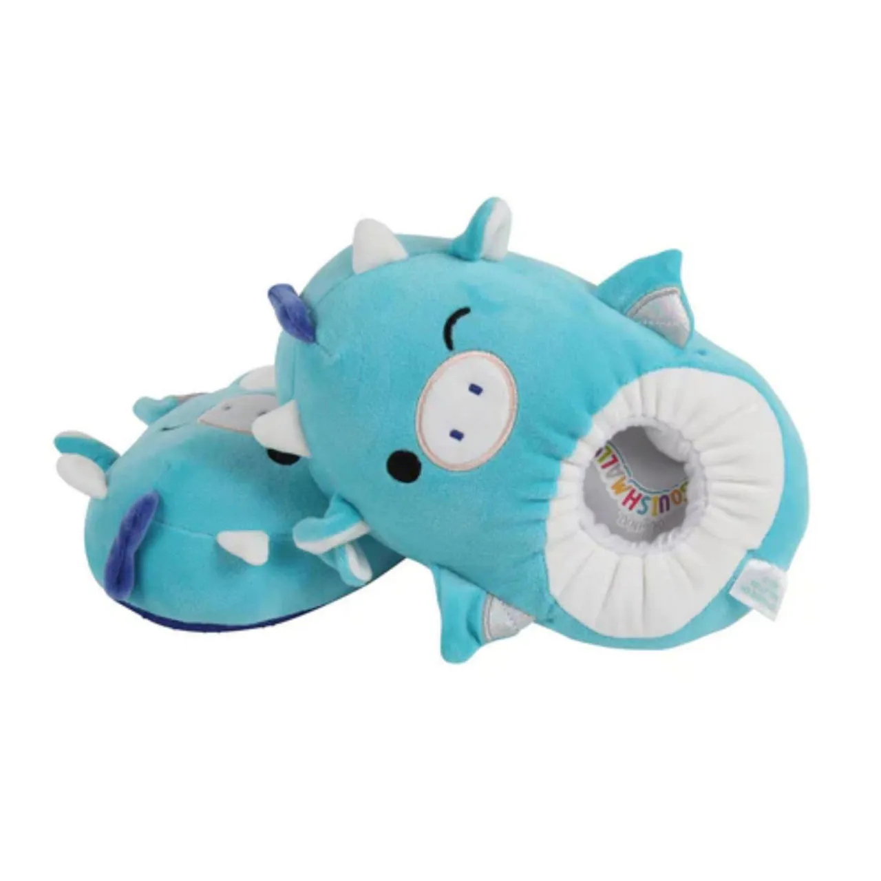 SQUISHMALLOWS Tatiana the Dragon Slippers - Blue