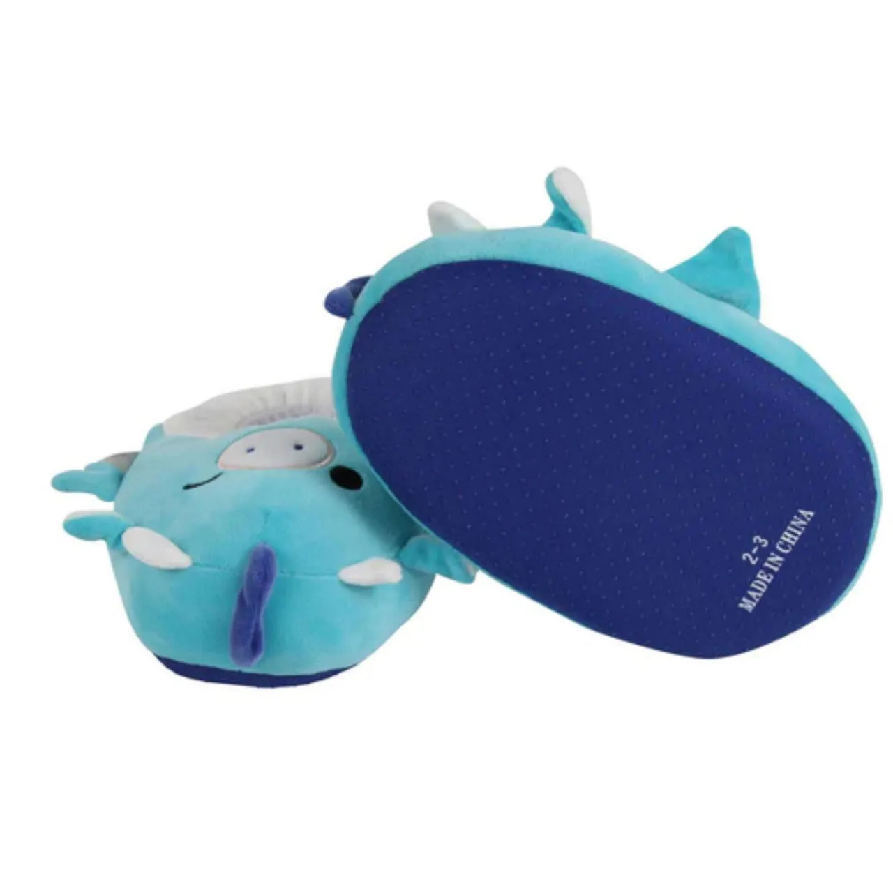 SQUISHMALLOWS Tatiana the Dragon Slippers - Blue