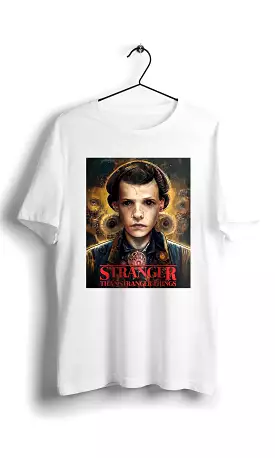 Steampunk Eleven 2 Stranger Than Stranger Things  -Digital Graphics Basic T-shirt White