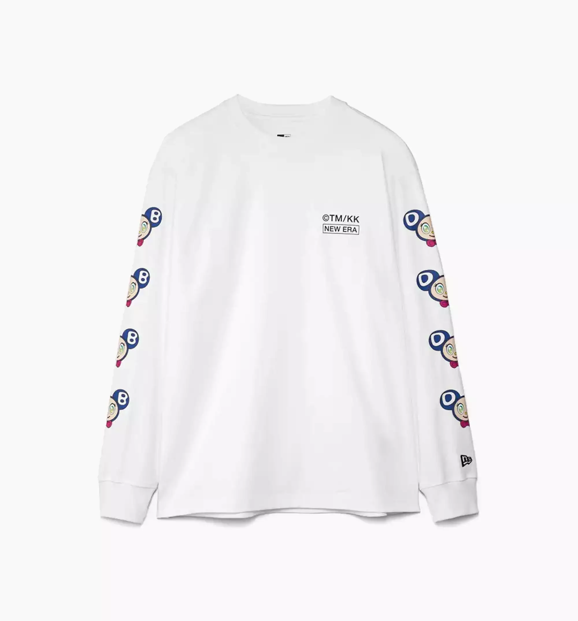 Takashi Murakami Dob Mens Long Sleeve Shirt - White