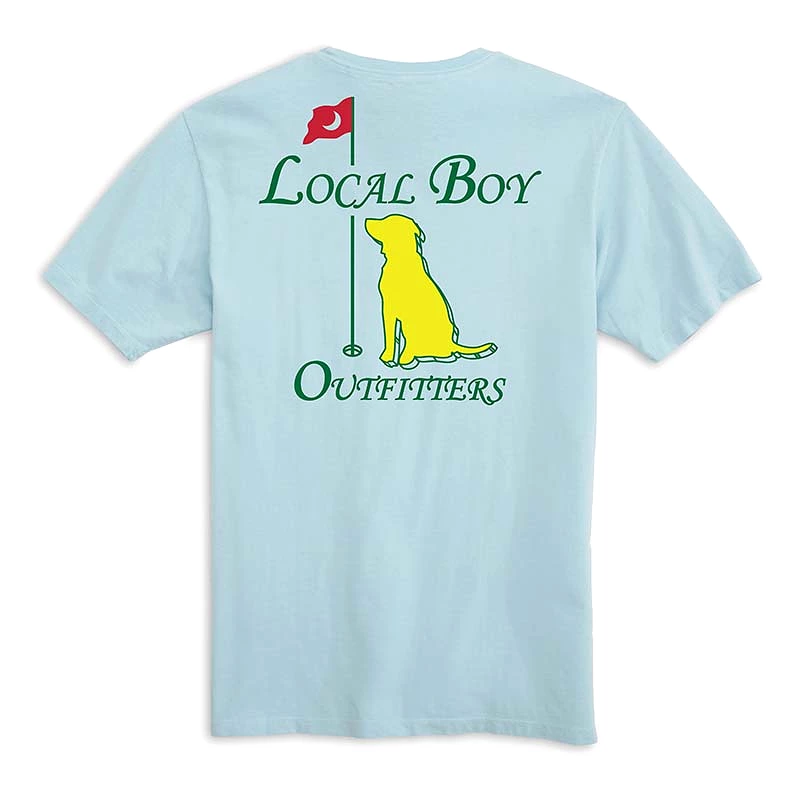 Tee Time Short Sleeve T-Shirt in Chambray