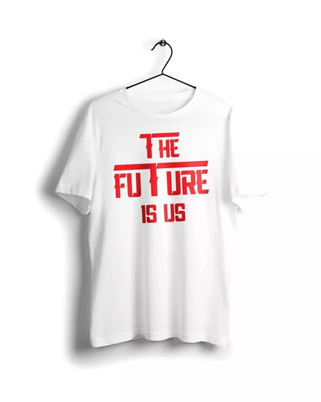 The future is us  - Digital Graphics Basic T-shirt White