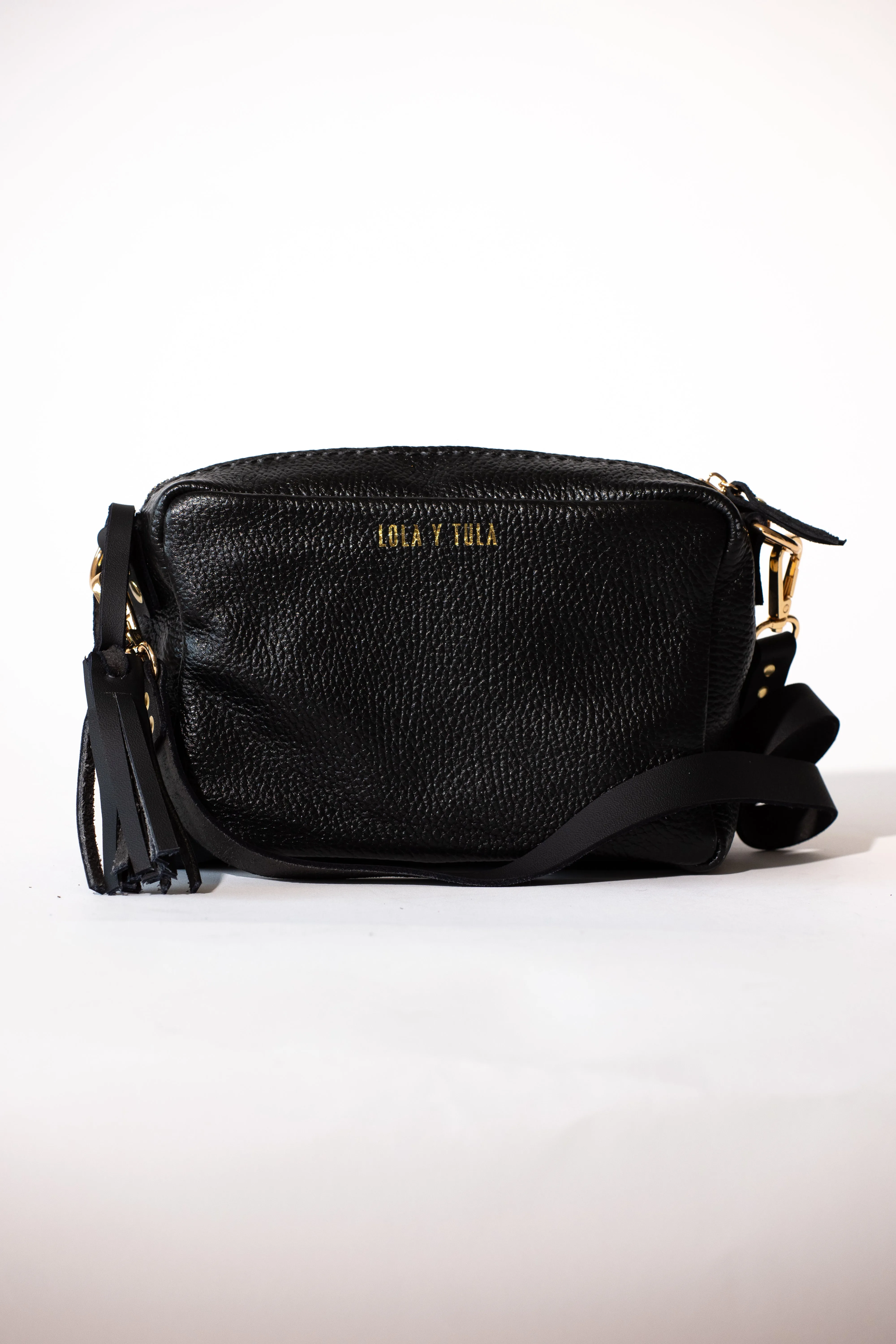 THE LUCIA CROSSBODY// BLACK