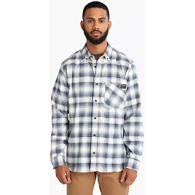 Timberland Pro Men's Woodfort Lightweight Flex Shirt -Indigo- TB0A64AWB05