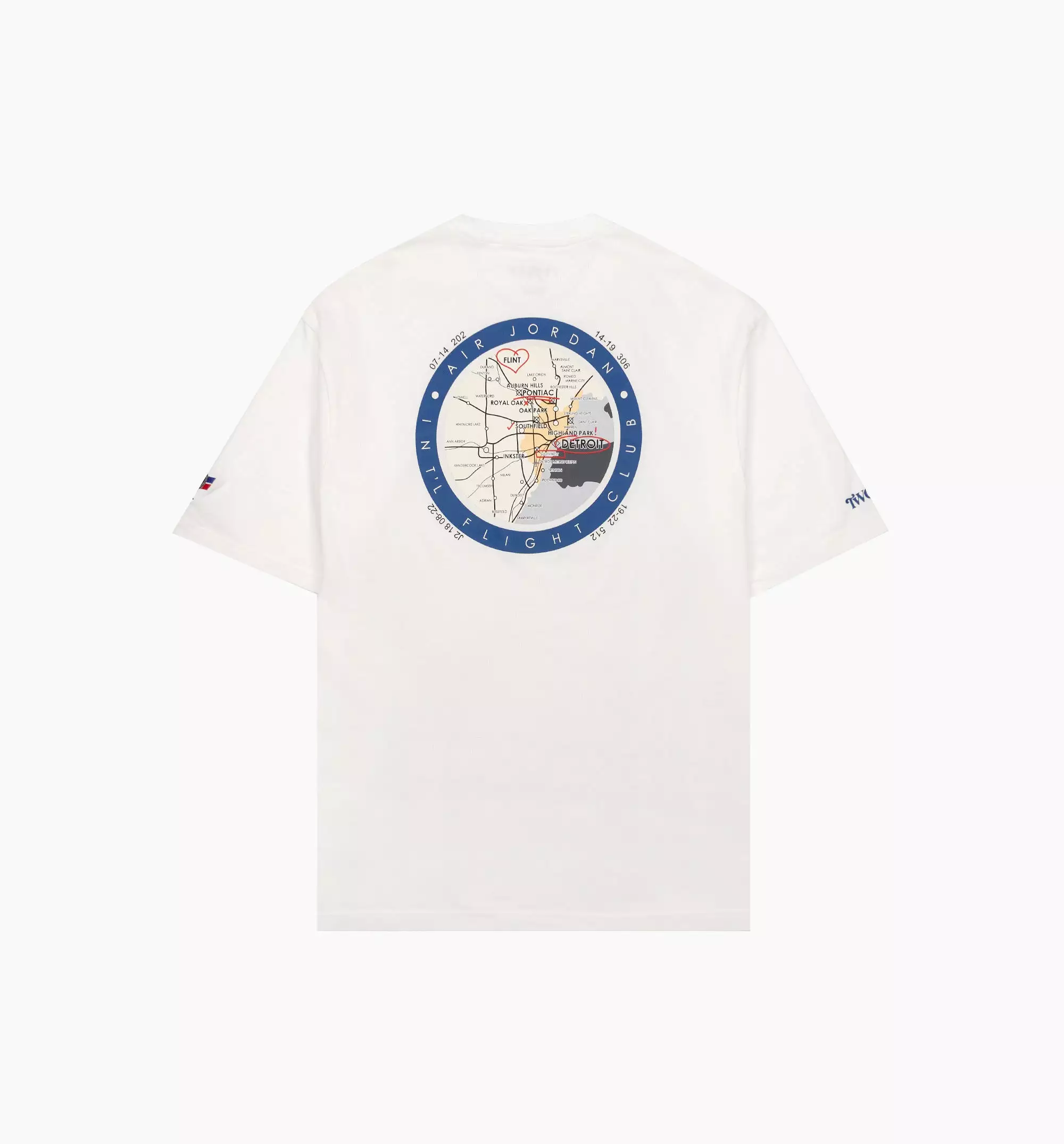 Two 18 Mens Short Sleeve Shirt - White