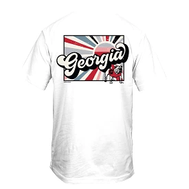 UGA Cream Sunburst Short Sleeve T-Shirt