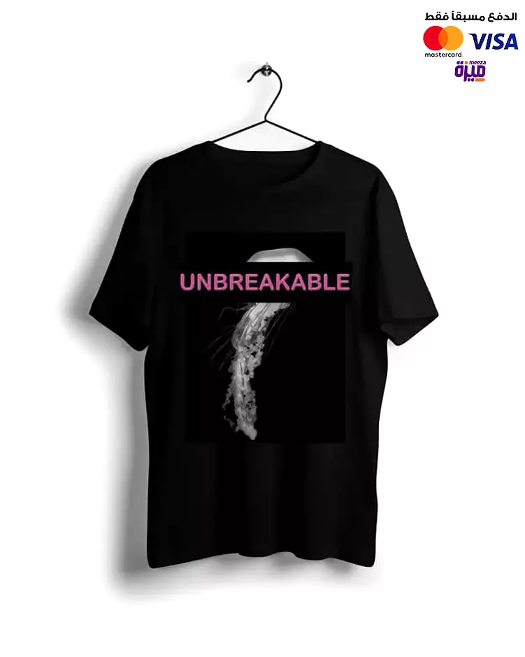 Unbreakable  -Digital Graphics Basic T-shirt black