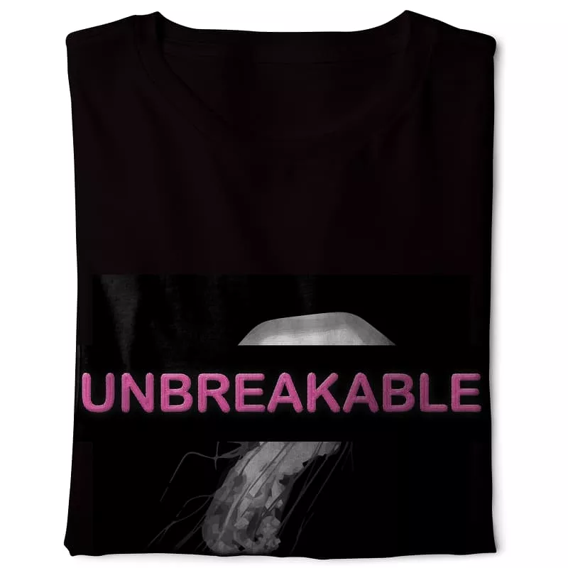 Unbreakable  -Digital Graphics Basic T-shirt black