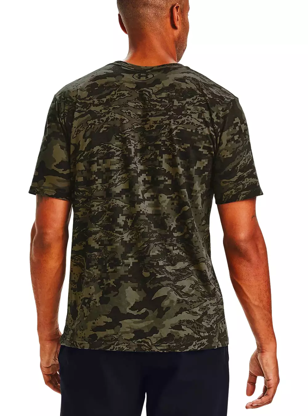 Under Armour Men's ABC Camo Short Sleeve - Black