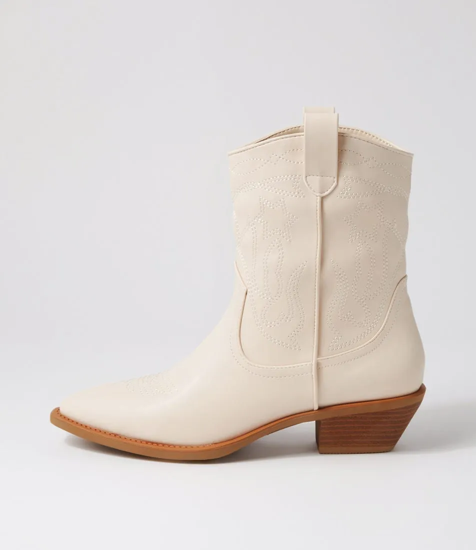 VERALI Howdy Bone Ankle Boots