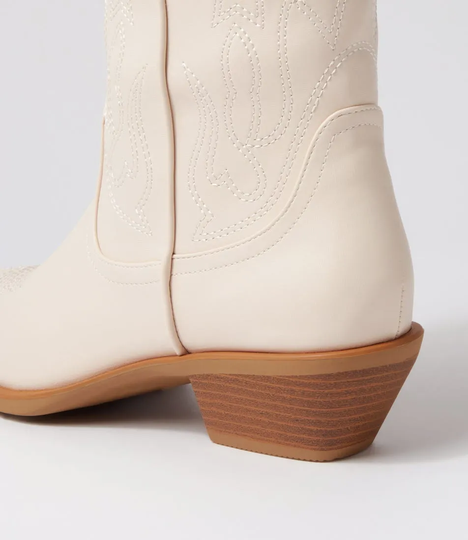 VERALI Howdy Bone Ankle Boots