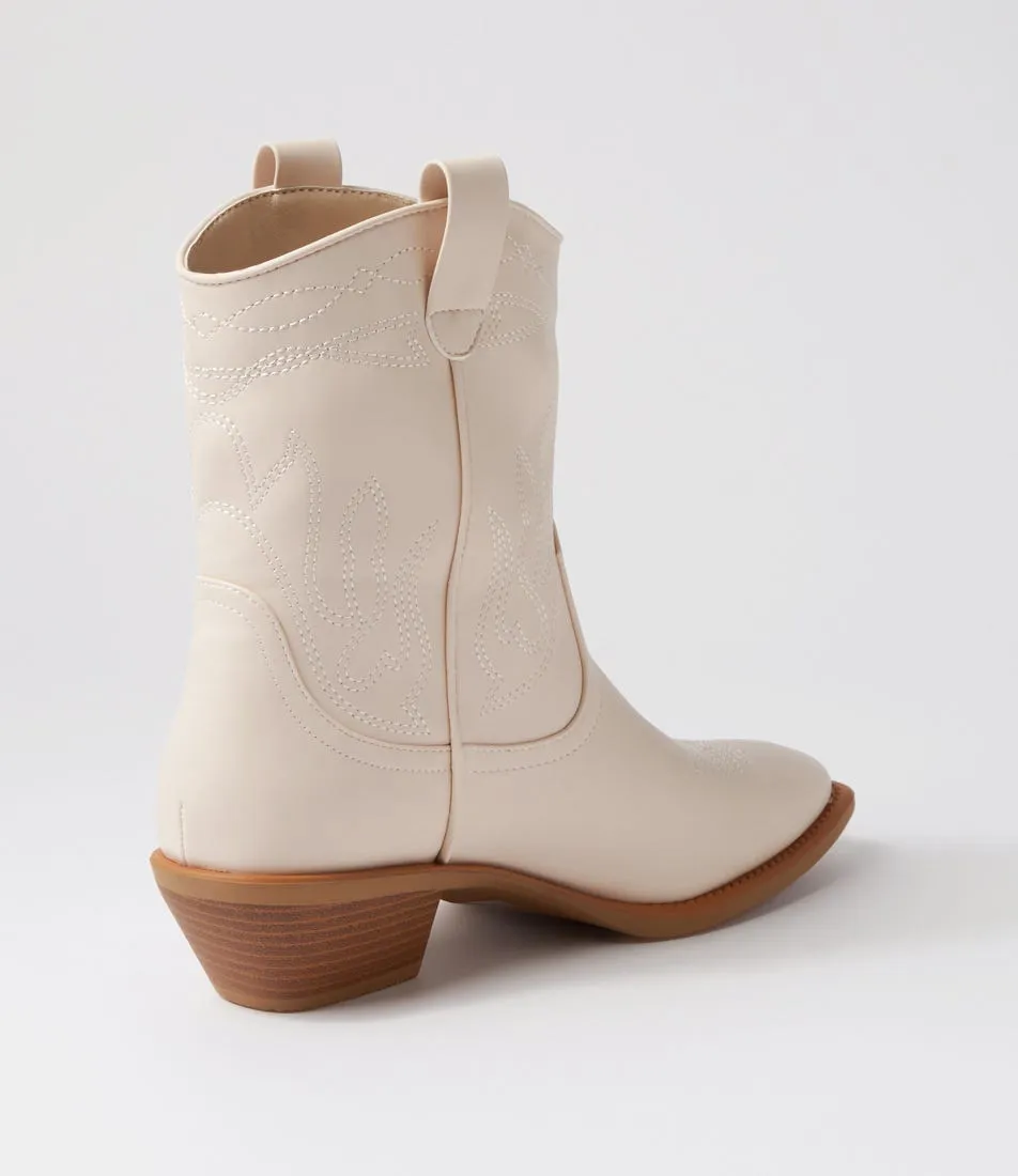 VERALI Howdy Bone Ankle Boots