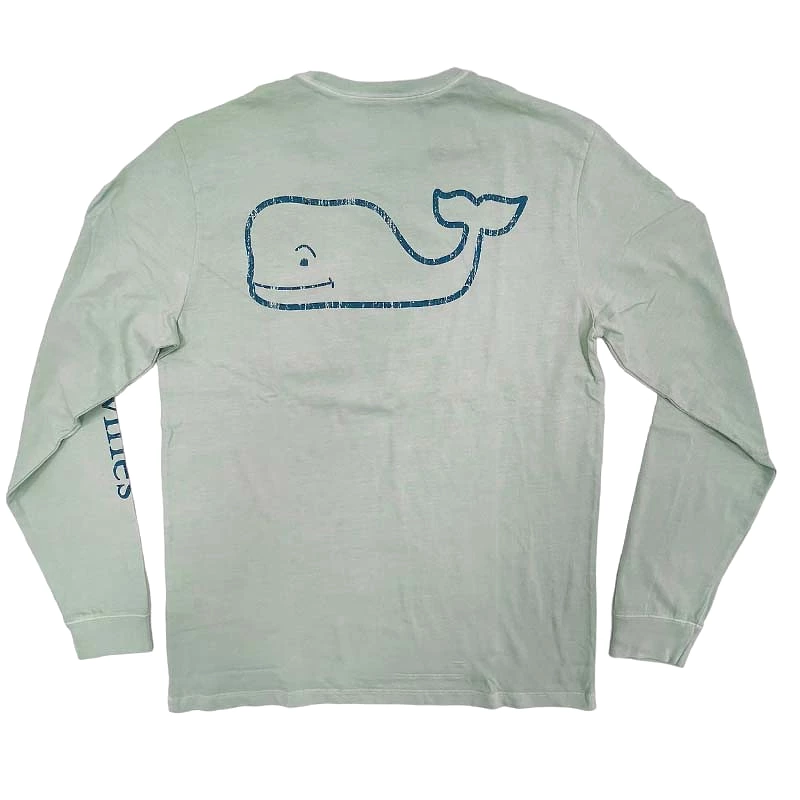 Vintage Whale Long Sleeve T-Shirt