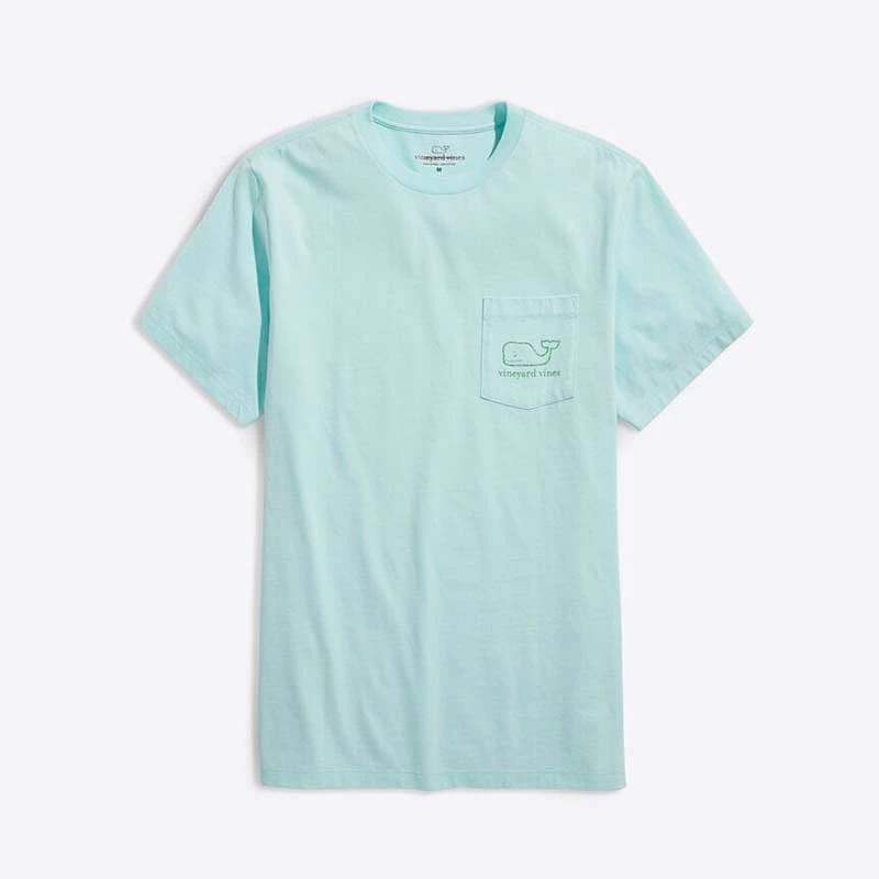 Vintage Whale Pocket Short Sleeve T-Shirt