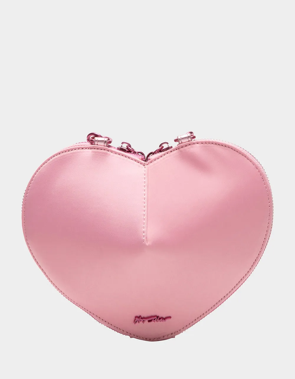 WATER DROPLET HEART CROSSBODY BLUSH