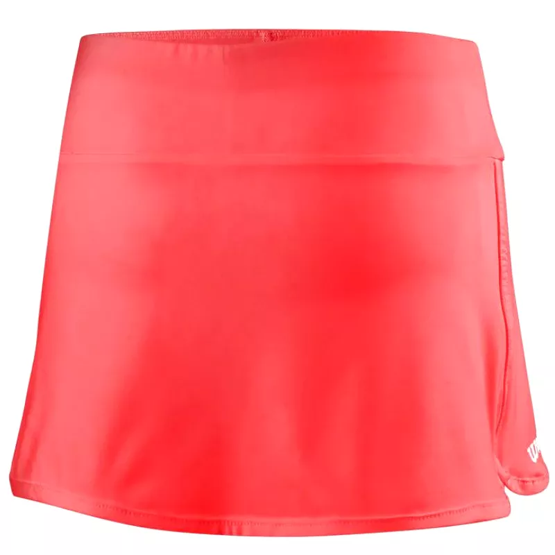 Wilson Girls Team II 11 Skirt- Fiery Coral